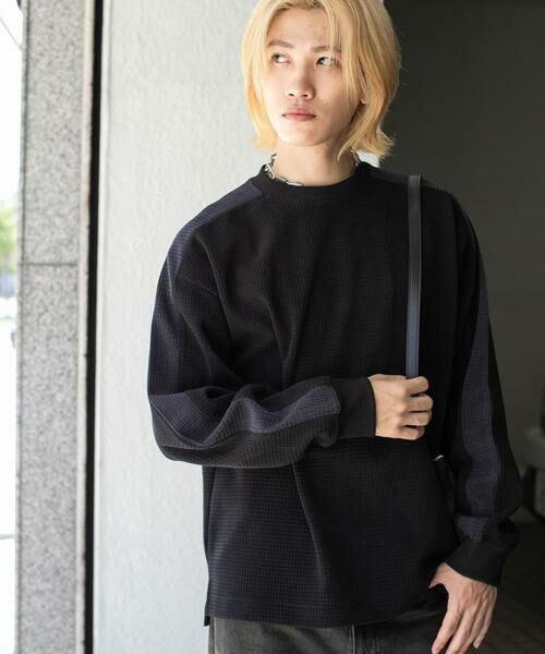 SENSE OF PLACE by URBAN RESEARCH / センスオブプレイス バイ アーバンリサーチ Tシャツ | ヘビーサーマルサイドラインカットソー | 詳細24