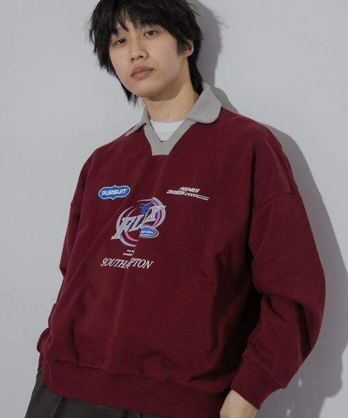 SENSE OF PLACE by URBAN RESEARCH / センスオブプレイス バイ アーバンリサーチ スウェット | Game Graphic Long-Sleeve Sweat | 詳細1