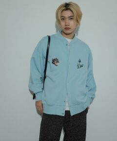 SENSE OF PLACE by URBAN RESEARCH / センスオブプレイス バイ アーバンリサーチ ブルゾン | シシュウスウェットブルゾン