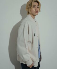 SENSE OF PLACE by URBAN RESEARCH / センスオブプレイス バイ アーバンリサーチ ブルゾン | シシュウスウェットブルゾン