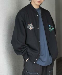 SENSE OF PLACE by URBAN RESEARCH / センスオブプレイス バイ アーバンリサーチ ブルゾン | シシュウスウェットブルゾン