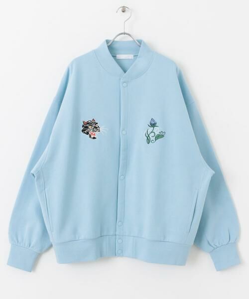 SENSE OF PLACE by URBAN RESEARCH / センスオブプレイス バイ アーバンリサーチ ブルゾン | シシュウスウェットブルゾン | 詳細7