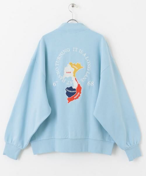 SENSE OF PLACE by URBAN RESEARCH / センスオブプレイス バイ アーバンリサーチ ブルゾン | シシュウスウェットブルゾン | 詳細9