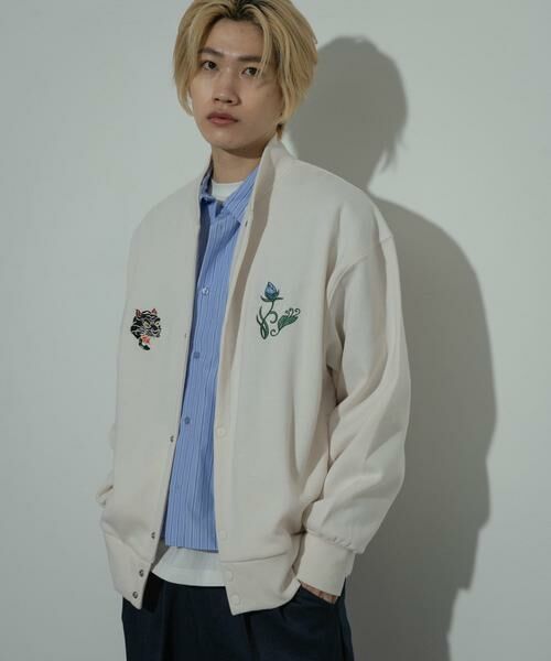 SENSE OF PLACE by URBAN RESEARCH / センスオブプレイス バイ アーバンリサーチ ブルゾン | シシュウスウェットブルゾン | 詳細14