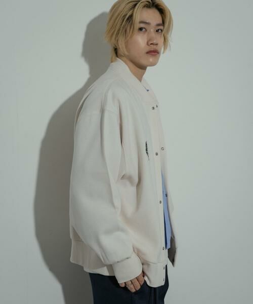 SENSE OF PLACE by URBAN RESEARCH / センスオブプレイス バイ アーバンリサーチ ブルゾン | シシュウスウェットブルゾン | 詳細15