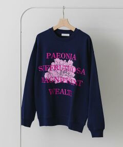 SENSE OF PLACE by URBAN RESEARCH / センスオブプレイス バイ アーバンリサーチ スウェット | ボタニカルグラフィッククルーネックスウェット