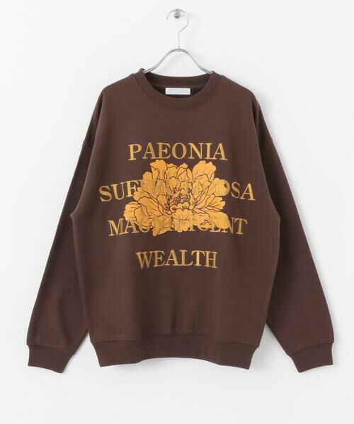 SENSE OF PLACE by URBAN RESEARCH / センスオブプレイス バイ アーバンリサーチ スウェット | ボタニカルグラフィッククルーネックスウェット | 詳細14