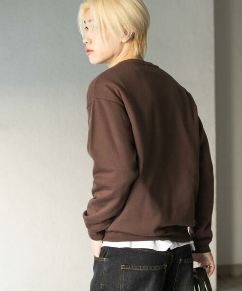 SENSE OF PLACE by URBAN RESEARCH / センスオブプレイス バイ アーバンリサーチ スウェット | ボタニカルグラフィッククルーネックスウェット | 詳細4