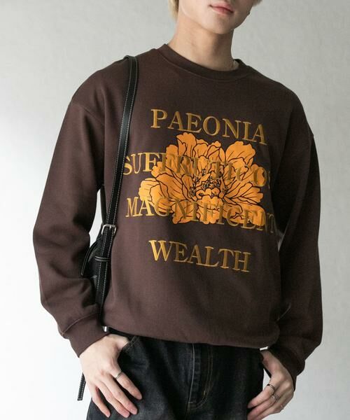 SENSE OF PLACE by URBAN RESEARCH / センスオブプレイス バイ アーバンリサーチ スウェット | ボタニカルグラフィッククルーネックスウェット | 詳細7