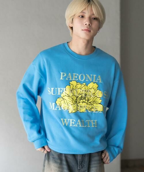 SENSE OF PLACE by URBAN RESEARCH / センスオブプレイス バイ アーバンリサーチ スウェット | ボタニカルグラフィッククルーネックスウェット | 詳細20