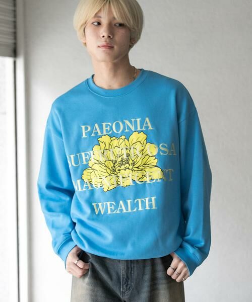 SENSE OF PLACE by URBAN RESEARCH / センスオブプレイス バイ アーバンリサーチ スウェット | ボタニカルグラフィッククルーネックスウェット | 詳細21