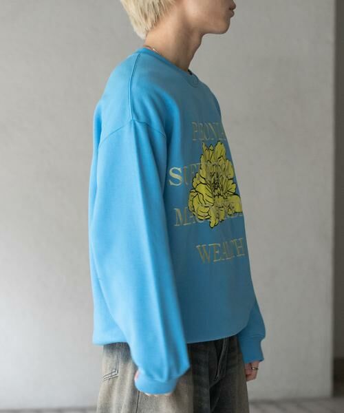 SENSE OF PLACE by URBAN RESEARCH / センスオブプレイス バイ アーバンリサーチ スウェット | ボタニカルグラフィッククルーネックスウェット | 詳細22