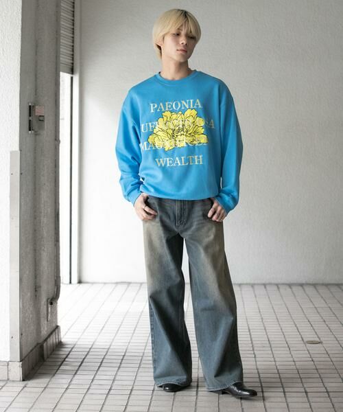 SENSE OF PLACE by URBAN RESEARCH / センスオブプレイス バイ アーバンリサーチ スウェット | ボタニカルグラフィッククルーネックスウェット | 詳細25