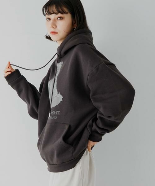 SENSE OF PLACE by URBAN RESEARCH / センスオブプレイス バイ アーバンリサーチ スウェット | (別注)テディベアC/Nパーカー | 詳細10