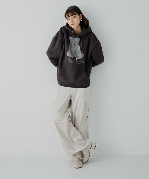 SENSE OF PLACE by URBAN RESEARCH / センスオブプレイス バイ アーバンリサーチ スウェット | (別注)テディベアC/Nパーカー | 詳細12