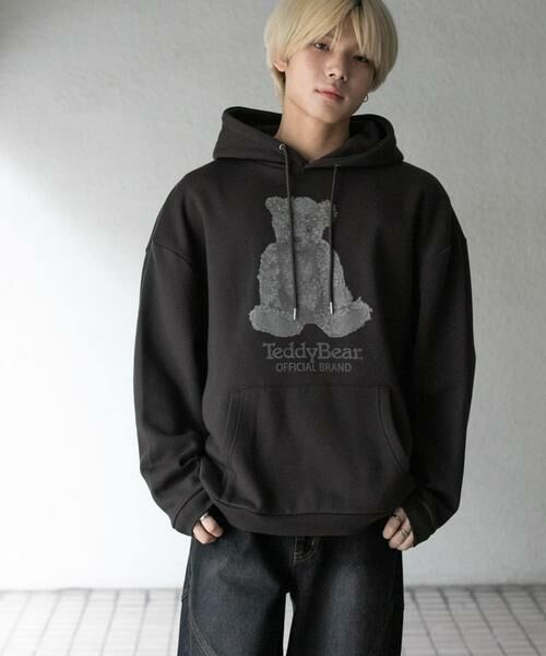 SENSE OF PLACE by URBAN RESEARCH / センスオブプレイス バイ アーバンリサーチ スウェット | (別注)テディベアC/Nパーカー | 詳細16