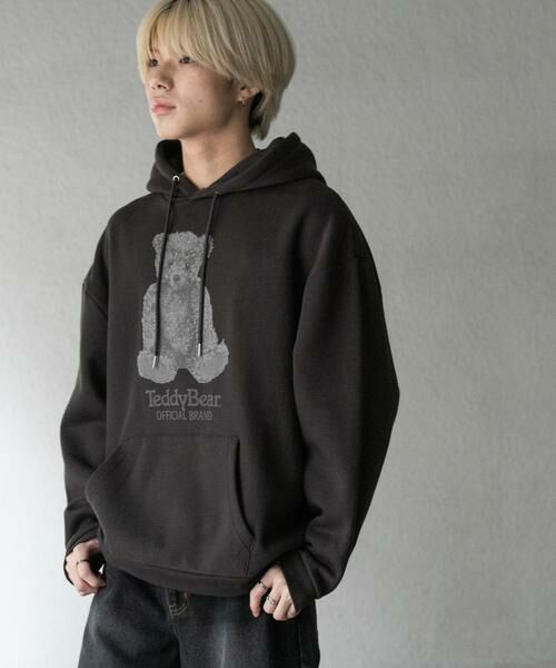 SENSE OF PLACE by URBAN RESEARCH / センスオブプレイス バイ アーバンリサーチ スウェット | (別注)テディベアC/Nパーカー | 詳細17