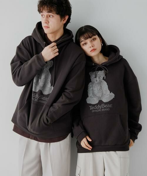 SENSE OF PLACE by URBAN RESEARCH / センスオブプレイス バイ アーバンリサーチ スウェット | (別注)テディベアC/Nパーカー | 詳細2