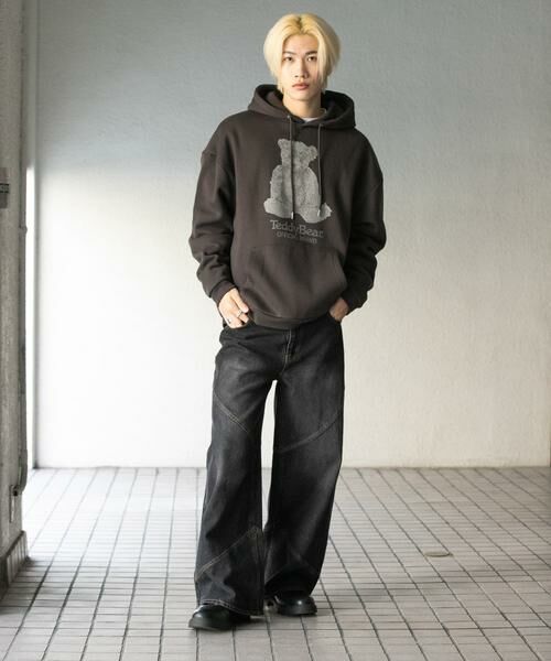 SENSE OF PLACE by URBAN RESEARCH / センスオブプレイス バイ アーバンリサーチ スウェット | (別注)テディベアC/Nパーカー | 詳細24