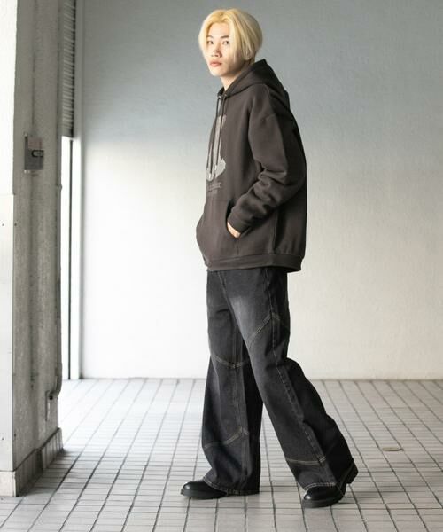 SENSE OF PLACE by URBAN RESEARCH / センスオブプレイス バイ アーバンリサーチ スウェット | (別注)テディベアC/Nパーカー | 詳細25