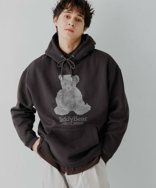 SENSE OF PLACE by URBAN RESEARCH / センスオブプレイス バイ アーバンリサーチ スウェット | (別注)テディベアC/Nパーカー | 詳細5