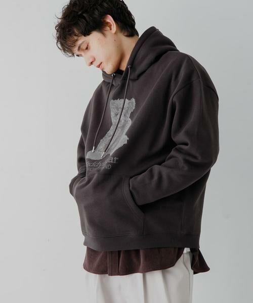 SENSE OF PLACE by URBAN RESEARCH / センスオブプレイス バイ アーバンリサーチ スウェット | (別注)テディベアC/Nパーカー | 詳細6