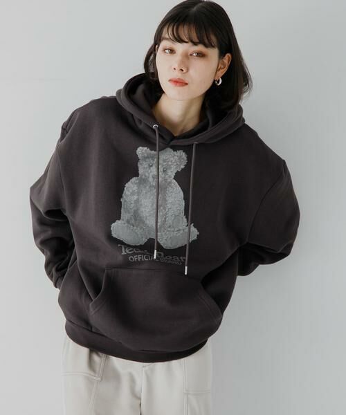 SENSE OF PLACE by URBAN RESEARCH / センスオブプレイス バイ アーバンリサーチ スウェット | (別注)テディベアC/Nパーカー | 詳細9