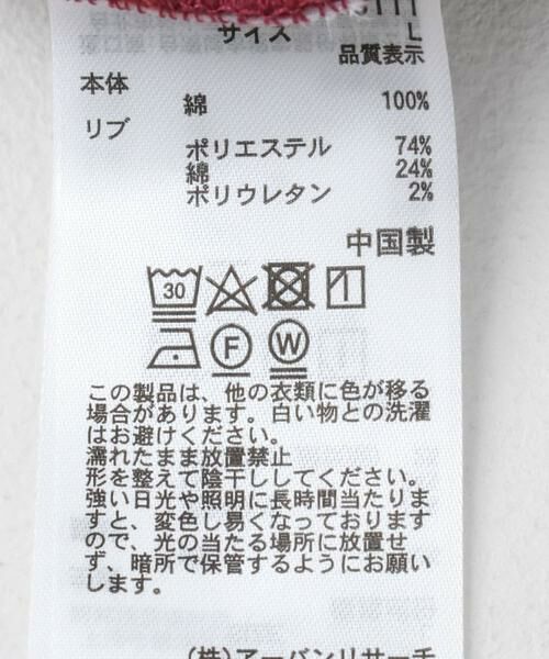 SENSE OF PLACE by URBAN RESEARCH / センスオブプレイス バイ アーバンリサーチ スウェット | ブリーチクルーネックウェット | 詳細12