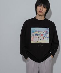 SENSE OF PLACE by URBAN RESEARCH / センスオブプレイス バイ アーバンリサーチ スウェット | 『別注』Albert Marquet プリントスウェット