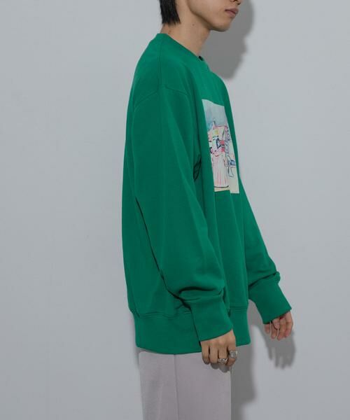 SENSE OF PLACE by URBAN RESEARCH / センスオブプレイス バイ アーバンリサーチ スウェット | 『別注』Albert Marquet プリントスウェット | 詳細2