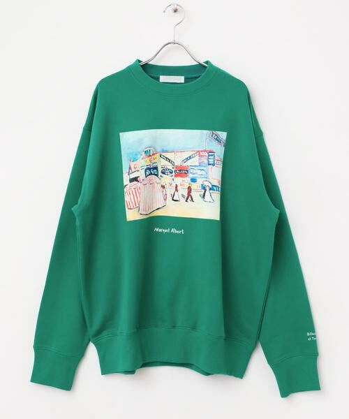 SENSE OF PLACE by URBAN RESEARCH / センスオブプレイス バイ アーバンリサーチ スウェット | 『別注』Albert Marquet プリントスウェット | 詳細4