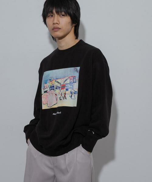 SENSE OF PLACE by URBAN RESEARCH / センスオブプレイス バイ アーバンリサーチ スウェット | 『別注』Albert Marquet プリントスウェット | 詳細12