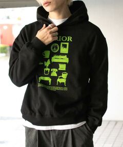 SENSE OF PLACE by URBAN RESEARCH / センスオブプレイス バイ アーバンリサーチ パーカー | Furniture Graphic hoodie