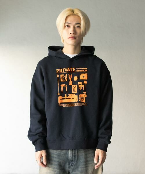SENSE OF PLACE by URBAN RESEARCH / センスオブプレイス バイ アーバンリサーチ パーカー | Furniture Graphic hoodie | 詳細5