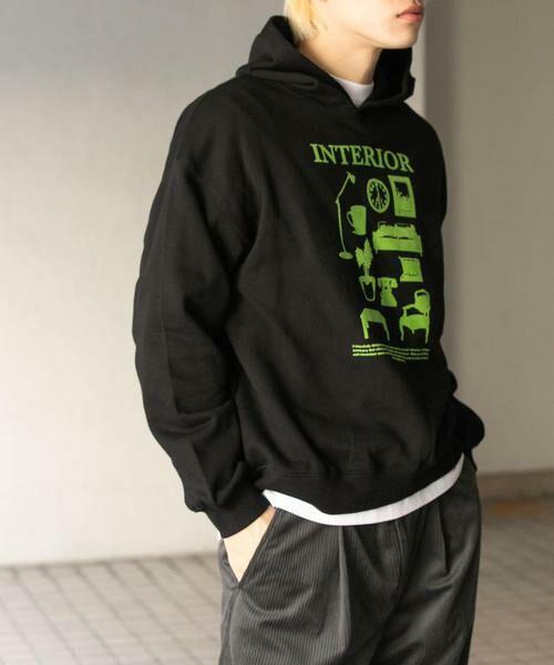 SENSE OF PLACE by URBAN RESEARCH / センスオブプレイス バイ アーバンリサーチ パーカー | Furniture Graphic hoodie | 詳細13