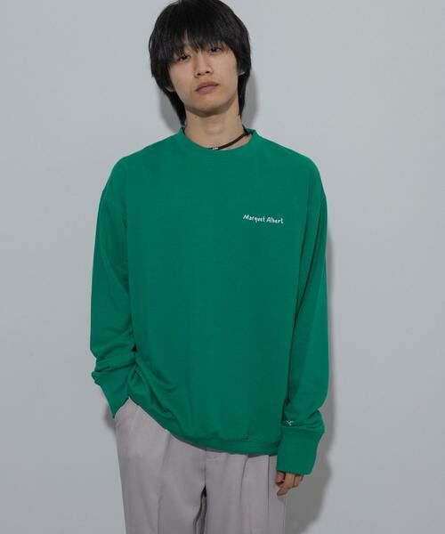 SENSE OF PLACE by URBAN RESEARCH / センスオブプレイス バイ アーバンリサーチ スウェット | 『別注』Albert Marquet ロゴスウェット | 詳細1
