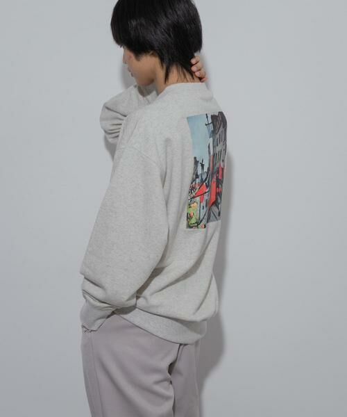 SENSE OF PLACE by URBAN RESEARCH / センスオブプレイス バイ アーバンリサーチ スウェット | 『別注』Albert Marquet ロゴスウェット | 詳細19