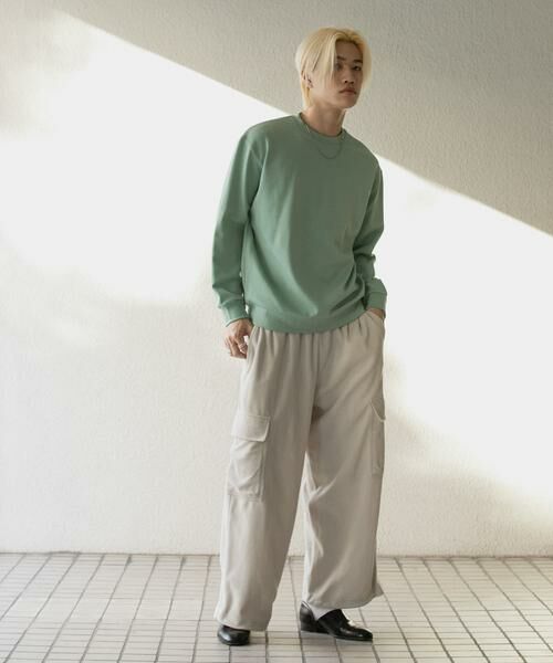 SENSE OF PLACE by URBAN RESEARCH / センスオブプレイス バイ アーバンリサーチ スウェット | ダンボールポンチクルーネックスウェット | 詳細10