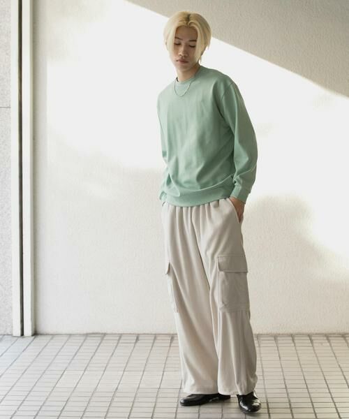 SENSE OF PLACE by URBAN RESEARCH / センスオブプレイス バイ アーバンリサーチ スウェット | ダンボールポンチクルーネックスウェット | 詳細8