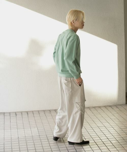 SENSE OF PLACE by URBAN RESEARCH / センスオブプレイス バイ アーバンリサーチ スウェット | ダンボールポンチクルーネックスウェット | 詳細9