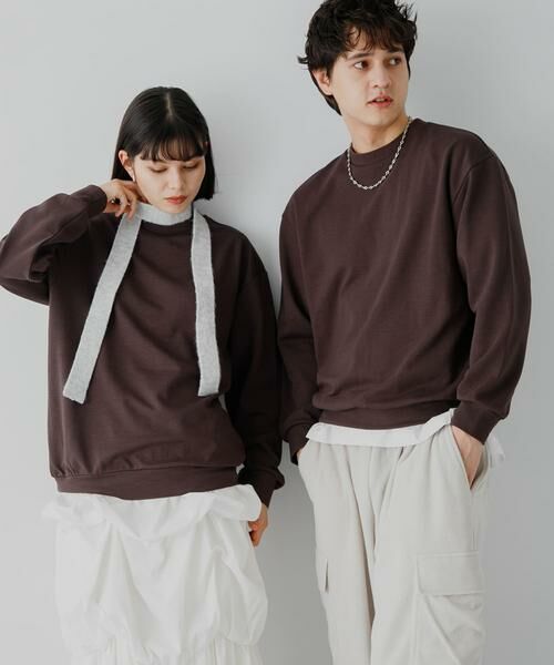 SENSE OF PLACE by URBAN RESEARCH / センスオブプレイス バイ アーバンリサーチ スウェット | ダンボールポンチクルーネックスウェット | 詳細18