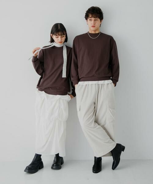 SENSE OF PLACE by URBAN RESEARCH / センスオブプレイス バイ アーバンリサーチ スウェット | ダンボールポンチクルーネックスウェット | 詳細19