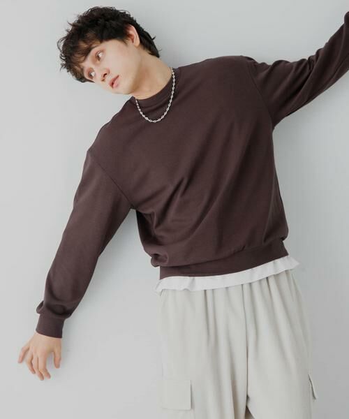 SENSE OF PLACE by URBAN RESEARCH / センスオブプレイス バイ アーバンリサーチ スウェット | ダンボールポンチクルーネックスウェット | 詳細21