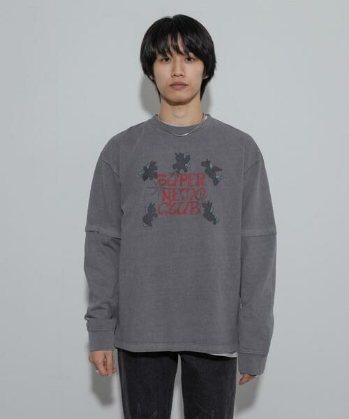 SENSE OF PLACE by URBAN RESEARCH / センスオブプレイス バイ アーバンリサーチ Tシャツ | 『別注』SHUHEI KOKI×SENSE OF PLACE　フェイクレイヤードTシャツ | 詳細13