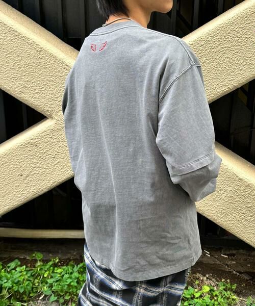 SENSE OF PLACE by URBAN RESEARCH / センスオブプレイス バイ アーバンリサーチ Tシャツ | 『別注』SHUHEI KOKI×SENSE OF PLACE　フェイクレイヤードTシャツ | 詳細9