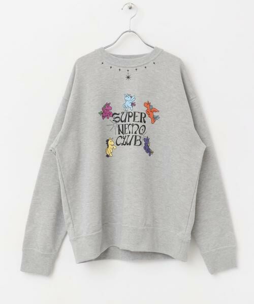 SENSE OF PLACE by URBAN RESEARCH / センスオブプレイス バイ アーバンリサーチ スウェット | 『別注』SHUHEI KOKI×SENSE OF PLACE　ラメスウェット | 詳細1