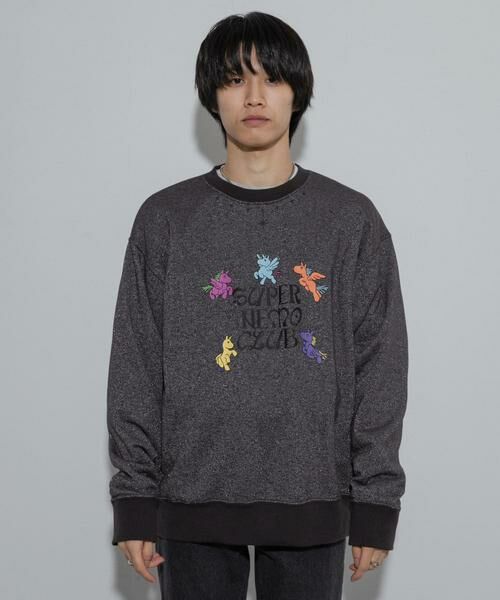 SENSE OF PLACE by URBAN RESEARCH / センスオブプレイス バイ アーバンリサーチ スウェット | 『別注』SHUHEI KOKI×SENSE OF PLACE　ラメスウェット | 詳細16