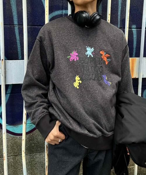 SENSE OF PLACE by URBAN RESEARCH / センスオブプレイス バイ アーバンリサーチ スウェット | 『別注』SHUHEI KOKI×SENSE OF PLACE　ラメスウェット | 詳細7