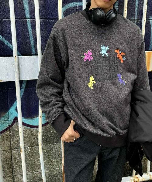 SENSE OF PLACE by URBAN RESEARCH / センスオブプレイス バイ アーバンリサーチ スウェット | 『別注』SHUHEI KOKI×SENSE OF PLACE　ラメスウェット | 詳細8