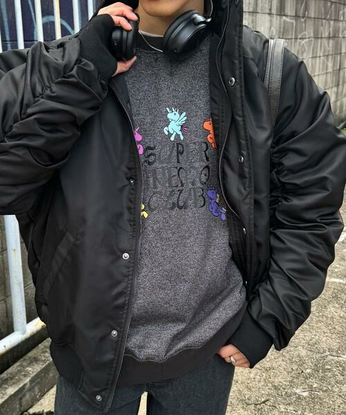 SENSE OF PLACE by URBAN RESEARCH / センスオブプレイス バイ アーバンリサーチ スウェット | 『別注』SHUHEI KOKI×SENSE OF PLACE　ラメスウェット | 詳細9